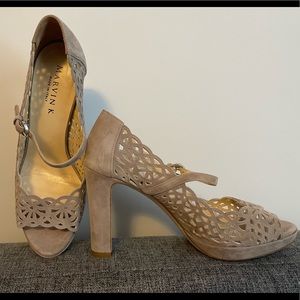 Marvin K Vero Cuoio Heels 7.5